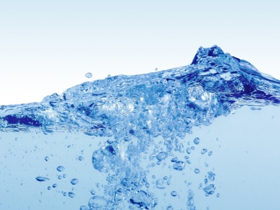 water with bubbles