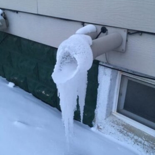Frozen pipe