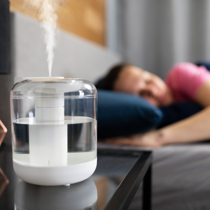 Humidifier blowing smoke